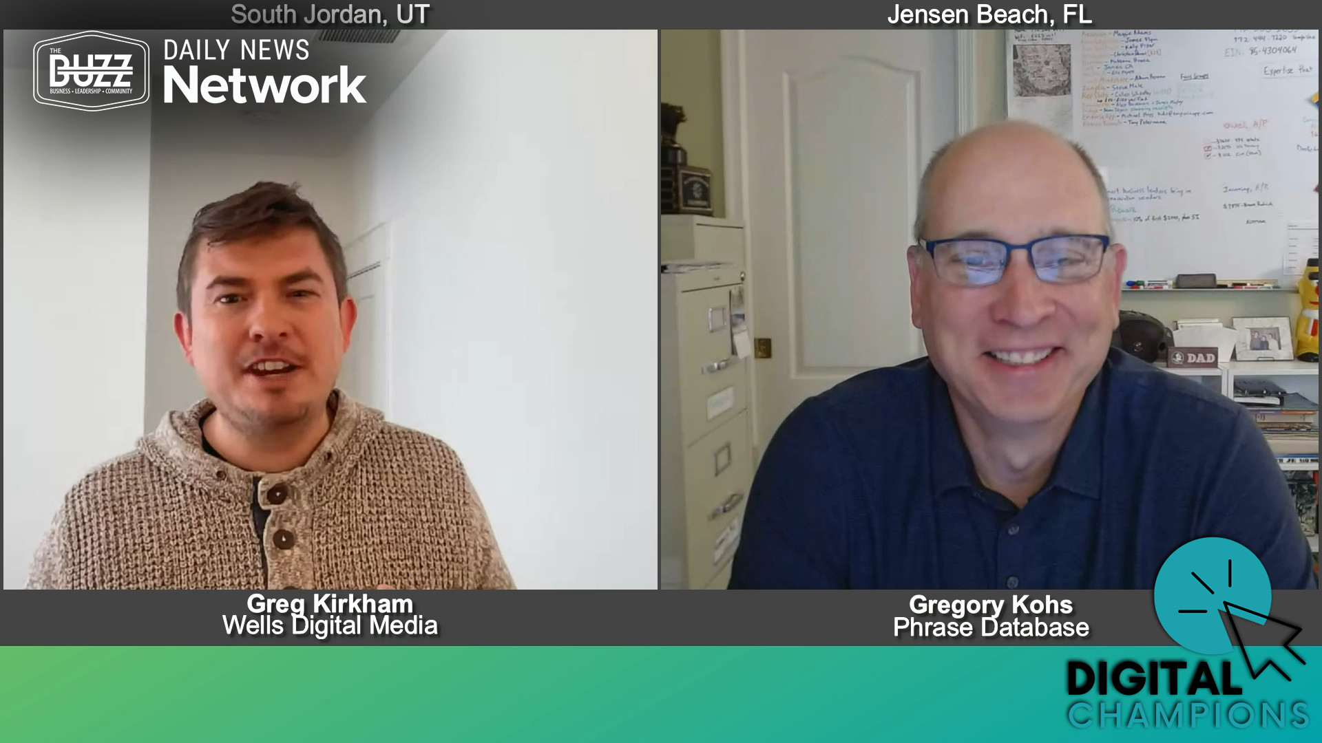 “Digital Champions” with Gregory Kohs of Phrase Database
